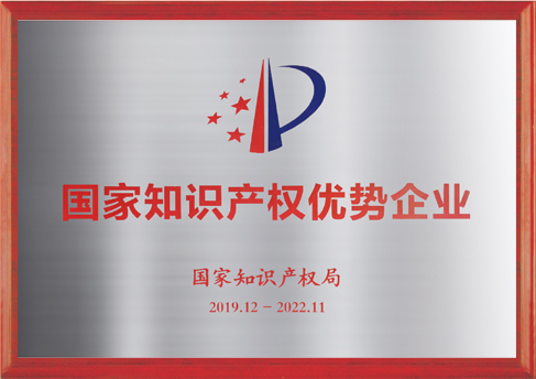 國家知識(shí)產(chǎn)權(quán)優(yōu)勢(shì)企業(yè)